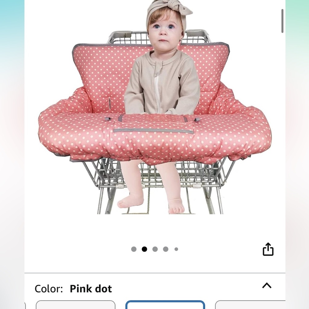 Shopping cart cover